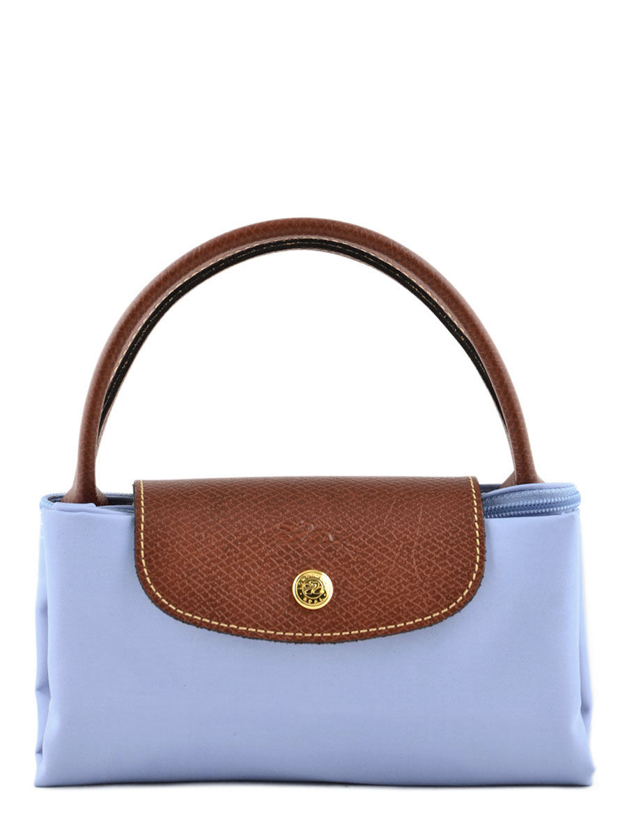 sac pliage longchamp bleu marine