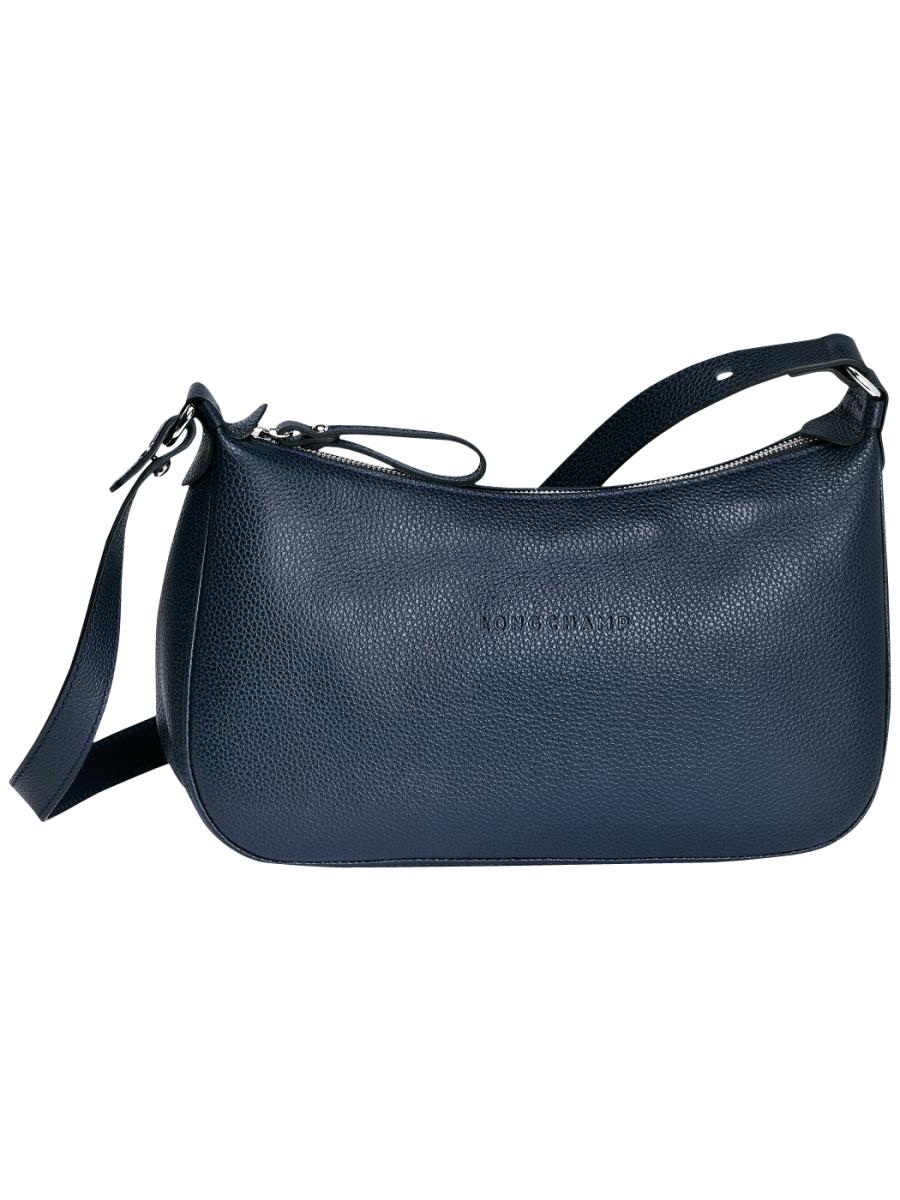 Foulonne Longchamp Longchamp Le FoulonnÃ© Flat Leather Crossbody